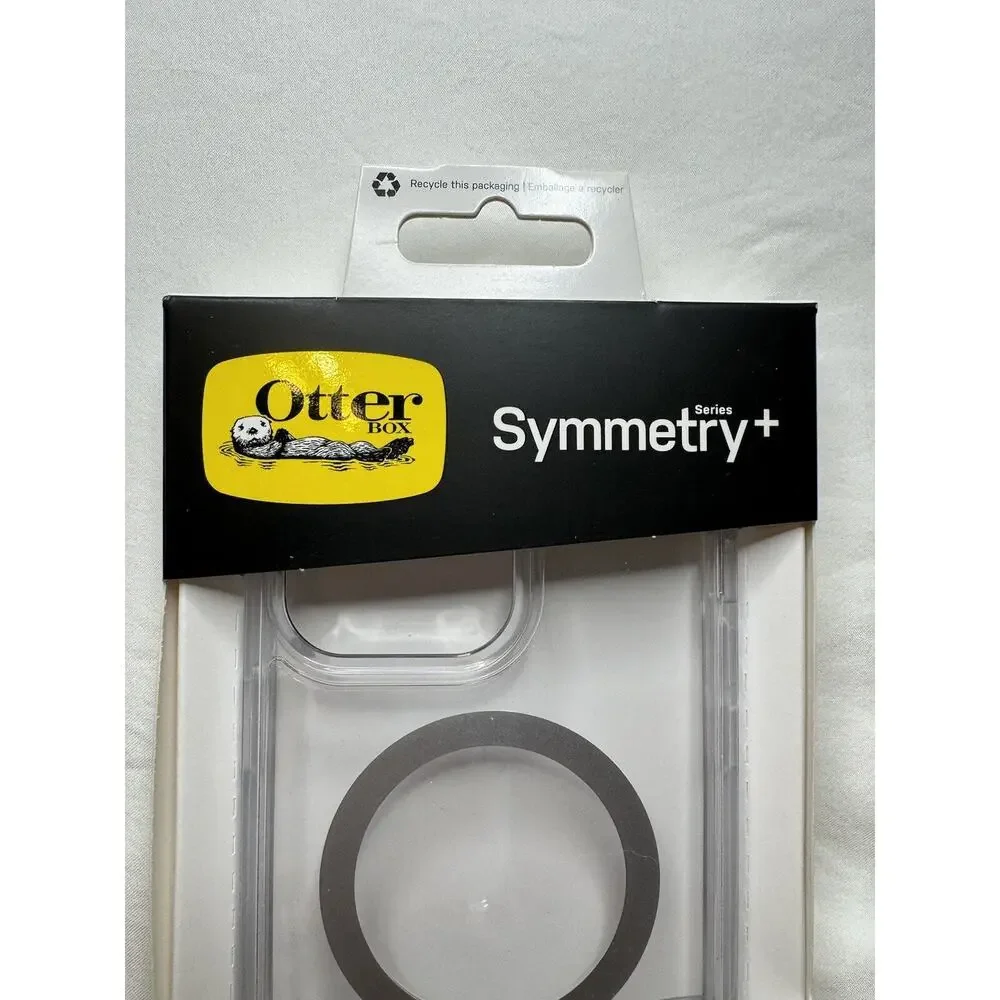 New Clear OtterBox Symmetry+ Series Case Magsafe for iPhone 14 Pro Max 2022 XL